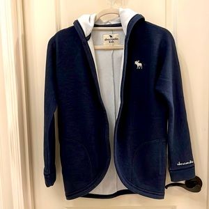 Abercrombie kids hoodie/hooded cardigan, sz 9-10